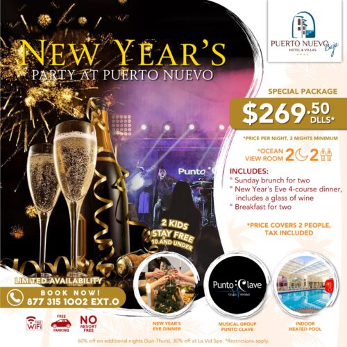 New Year Party at Puerto Nuevo Hotel
