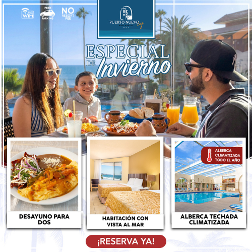 Paquete para Locales Invierno Puerto Nuevo Hotel