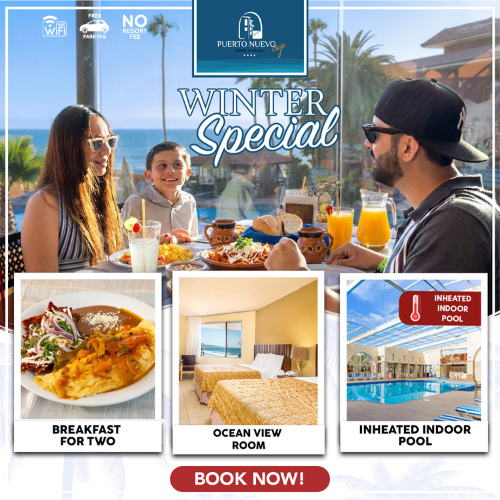 Winter Package Locals at Puerto Nuevo Hotel