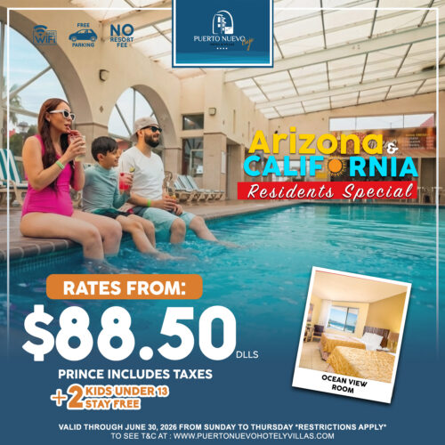 Promo para Locales Puerto Nuevo Hotel 2026