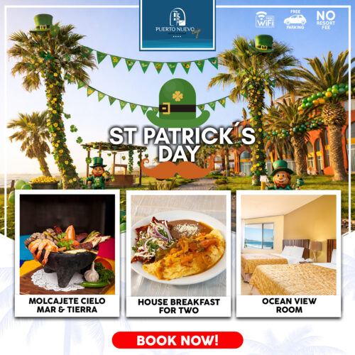 St. Patricks Day Puerto Nuevo Hotel 2026 ENG