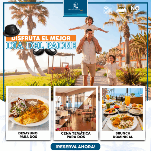 Día del Padre en Puerto Nuevo Hotel 2026 Día del Padre en Puerto Nuevo Hotel 2026