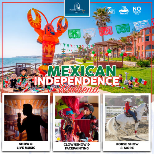 Mexican Independence Weekend at Puerto Nuevo Hotel 2026