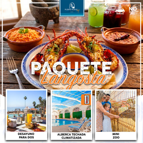 Paquete Langosta Puerto Nuevo Hotel 2026-2027